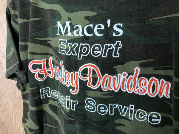 1990’s Harley Davidson “Mace’s Expert Service” - Medium