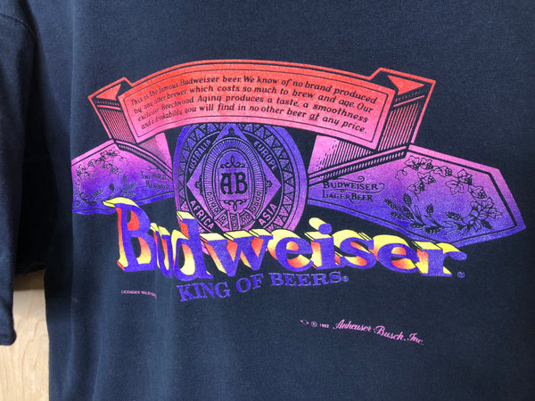 1992 Budweiser “Label” - XL