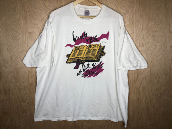 1990’s Crack A Bible, Get High With Jesus - 3XL