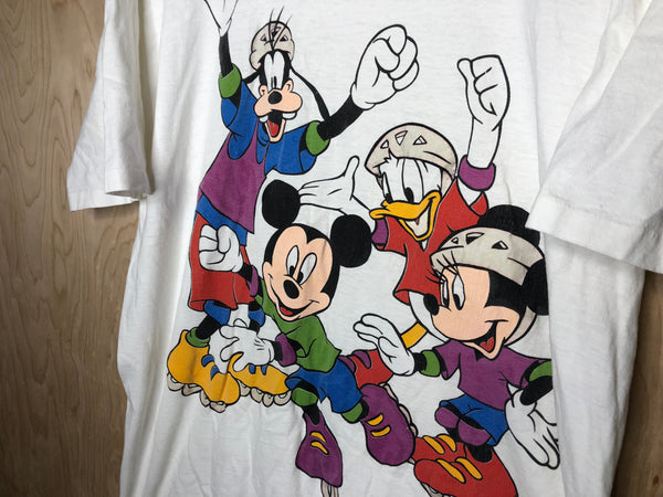 1990’s Mickey Mouse and Friends “Rollerblading” - XL