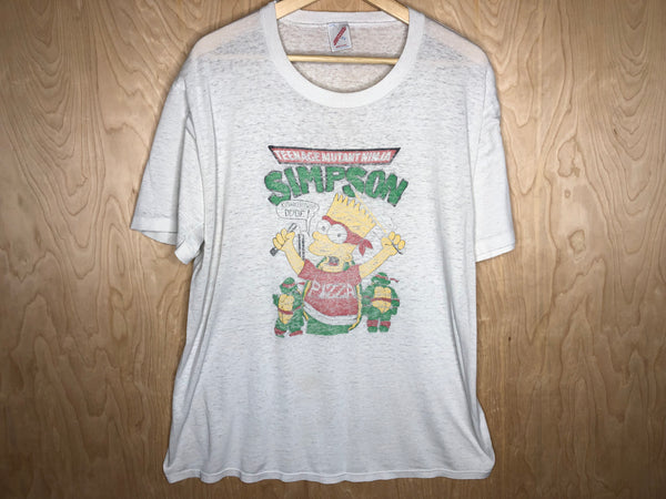 1990’s The Simpsons “Teenage Mutant Ninja Simpson” Bootleg - XL