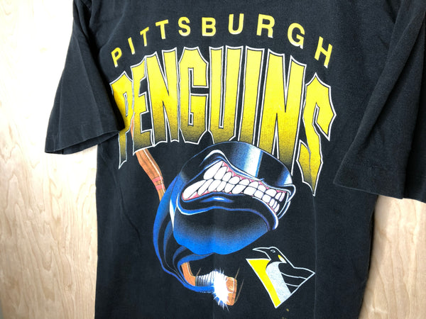 1990’s Pittsburgh Penguins “Angry Puck” - Youth XL