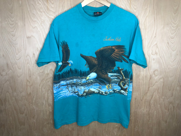 1992 Jackson Hole Wyoming “Where Eagles Dare” - Medium