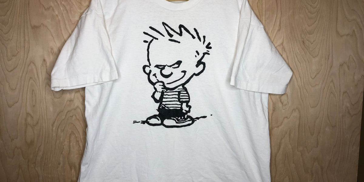 1990's Calvin and Hobbes “Scheming” - XL – Ol' Shirty Bastard