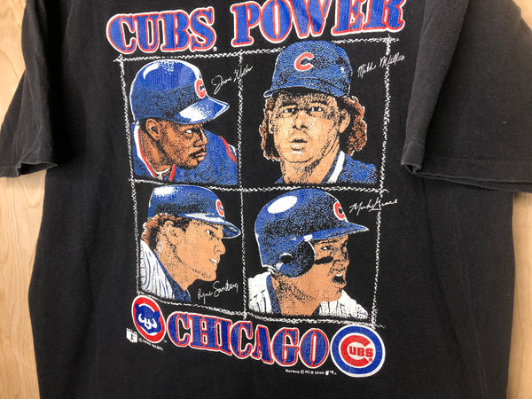 1990 Chicago Cubs “Cubs Power Chicago” Nutmeg -  XL