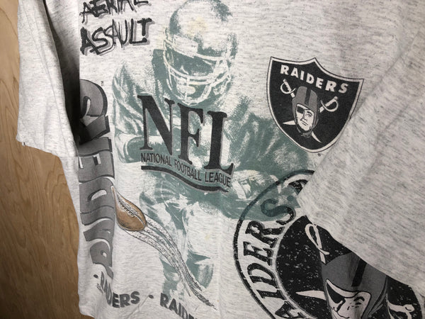 1990’s Los Angeles Raiders NFL “Aerial Assault” - Large