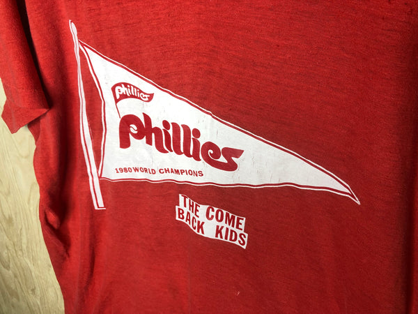 1980 Philadelphia Phillies World Champions “The Come Back Kids”