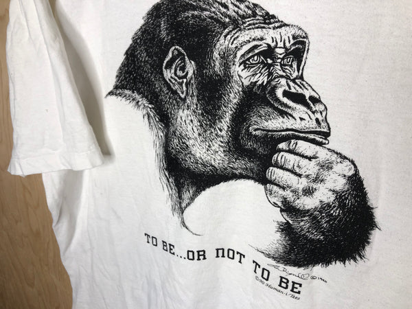 1990’s Human-I-Tees “To Be... Or Not To Be” - XL