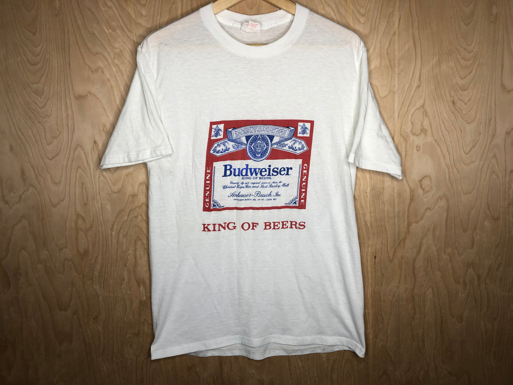 1980’s Budweiser Logo “King of Beers” - XL