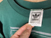 1990’s Adidas Trefoil Box Logo Green - Medium