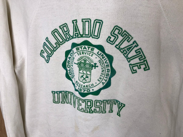 1980’s Colorado State University Crewneck “Crest” - Medium