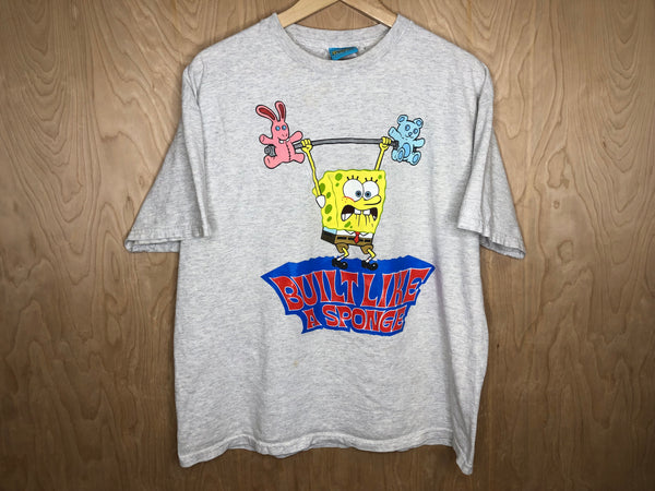 2002 Spongebob Squarepants “Built Like A Sponge” - XL