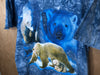 1990’s Tie Dye Polar Bears “Back to Earth” - XL