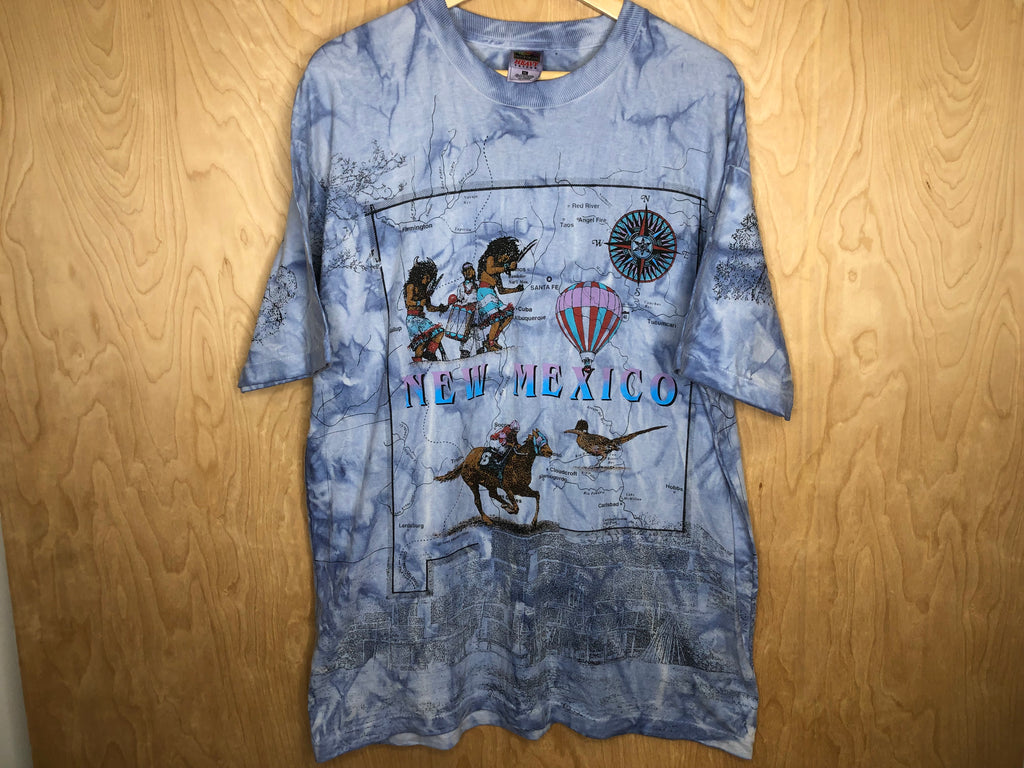 1990’s New Mexico All Over “Tie Dye” - XL