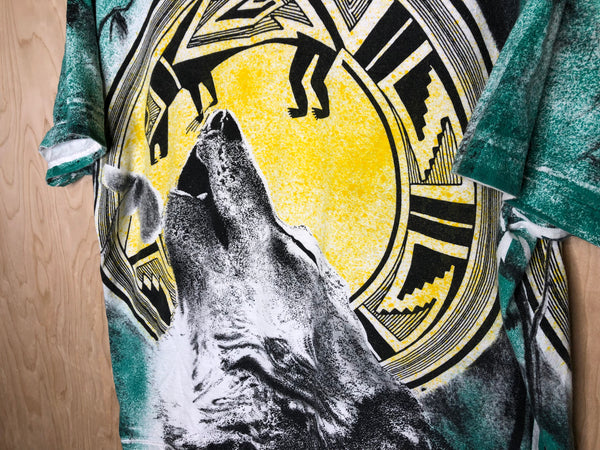 1990’s Howling Wolf All Over Print