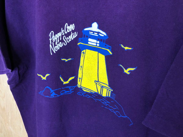 1990’s Peggy’s Cove Nova Scotia “Lighthouse” - XL