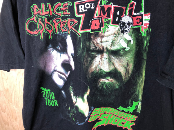 2010 Alice Cooper and Rob Zombie “Superstars Of Shock” Bootleg - XL