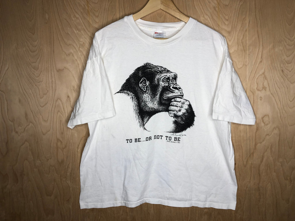 1990’s Human-I-Tees “To Be... Or Not To Be” - XL