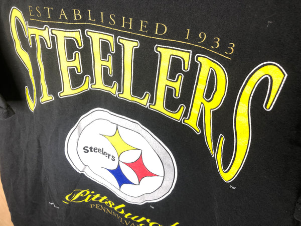 1995 Pittsburgh Steelers Classic Logo Nutmeg - XL