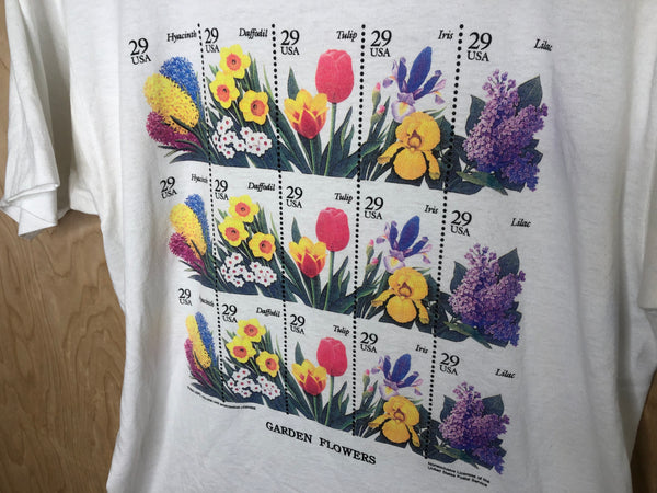 1993 USPS Stamps “Garden Flowers” - Large