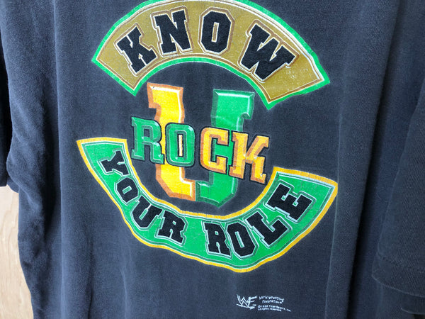 1998 WWF The Rock “Know Your Role” - Large