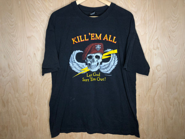 1986 Kill ‘Em All Let God Sort ‘Em Out - XL