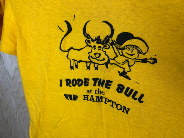 1970’s I Rode The Bull at the V.I.P. Hampton - Medium