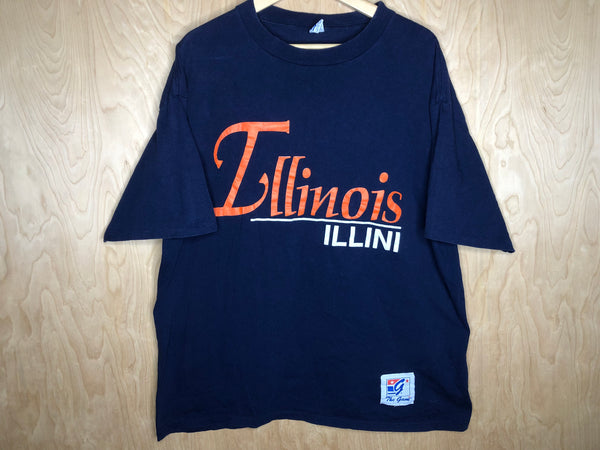 1990’s Illinois Illini “Script” - XL