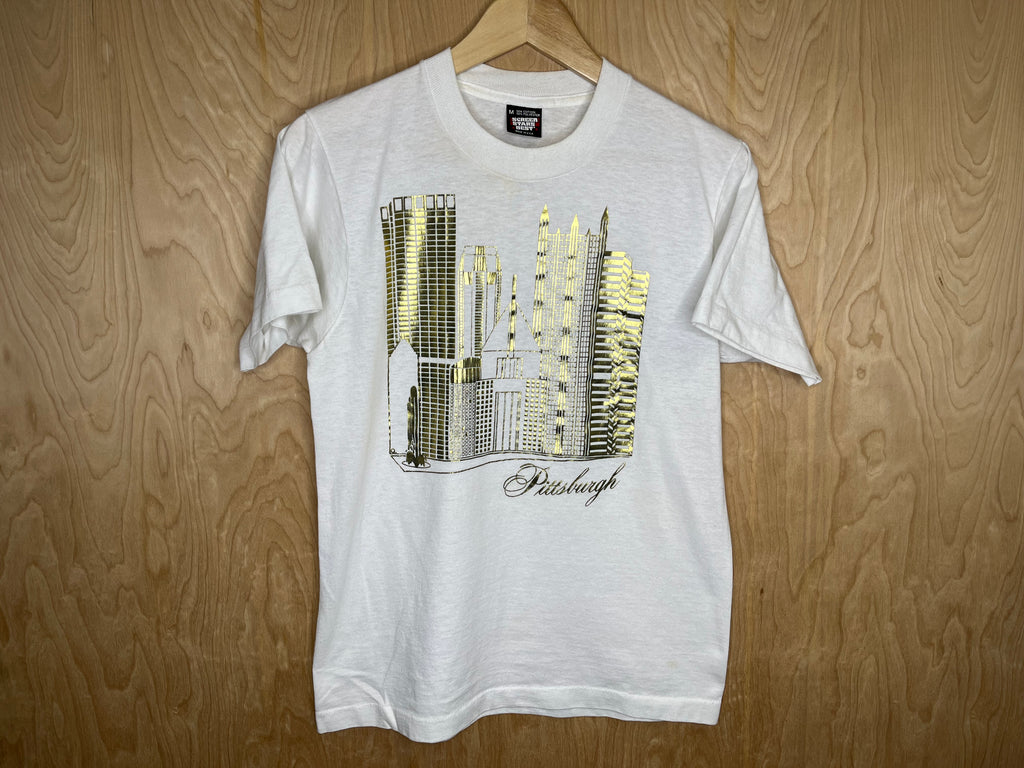 1980’s Pittsburgh “Metallic Skyline” - Medium