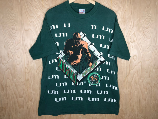 1990’s University Of Miami Hurricanes “Repeat” - XL