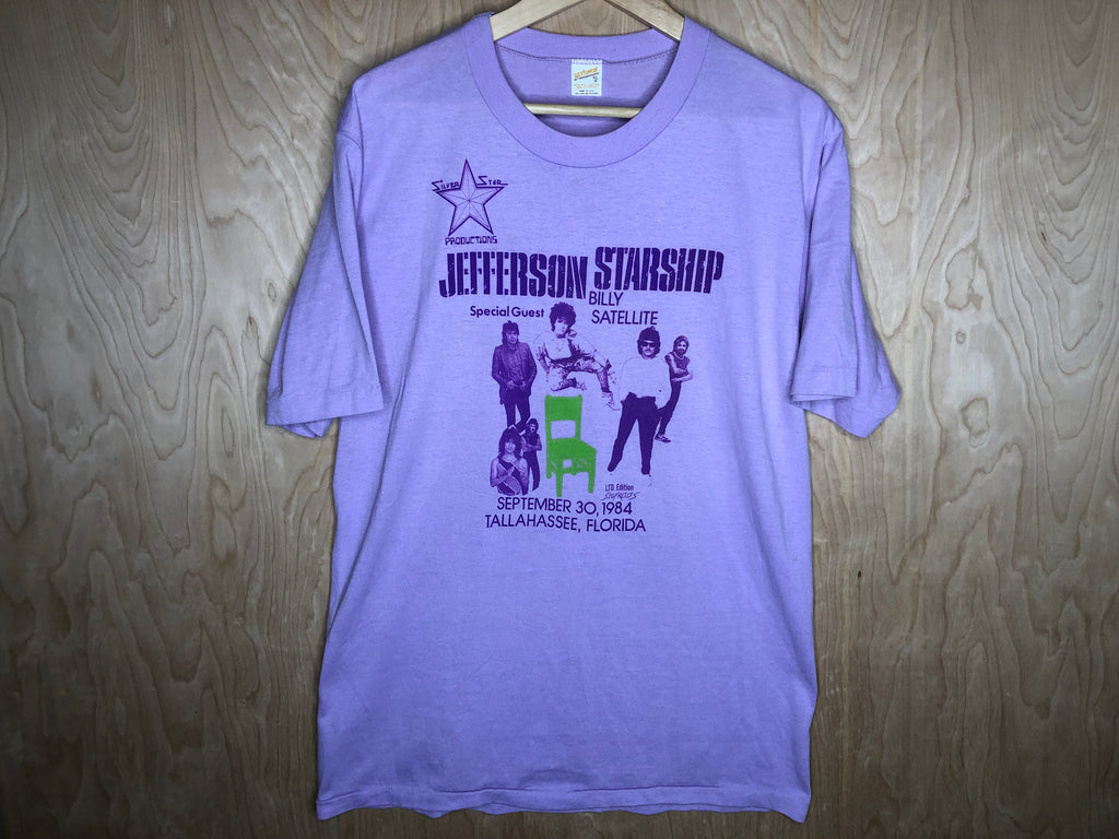 1984 Jefferson Starship Nuclear Furniture Tour “Silver Star” - XL