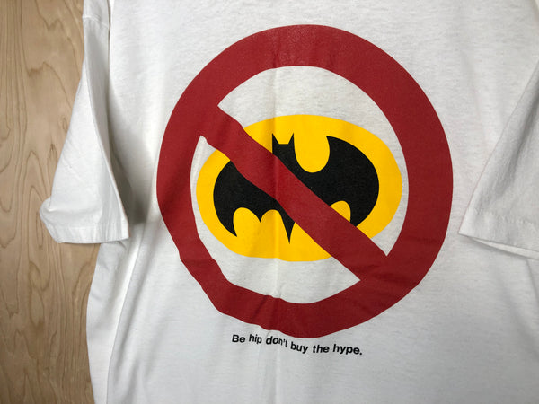 1980’s (88) Anti-Batman “Be Hip, Don’t Buy The Hype” - XL