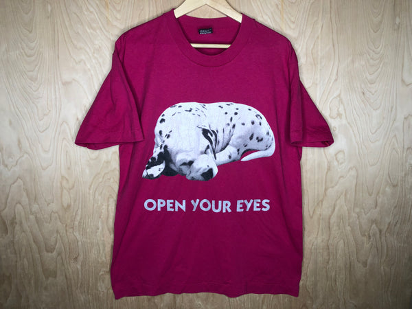 1990’s Joy Puppy Food “Open Your Eyes” - Large