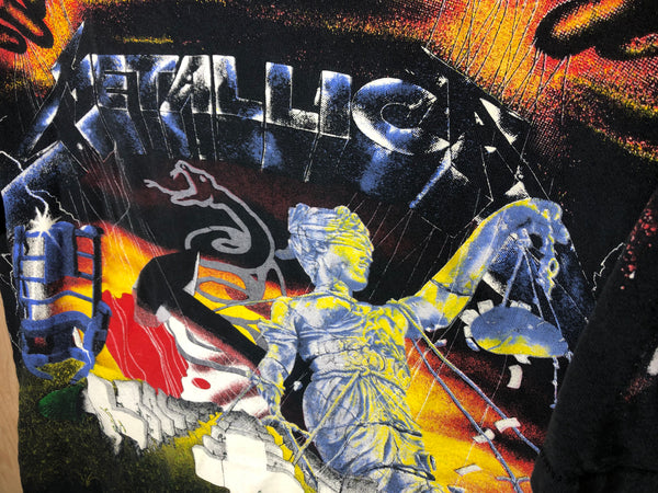 1991 Metallica All Over Album Art Wild Oats - XL