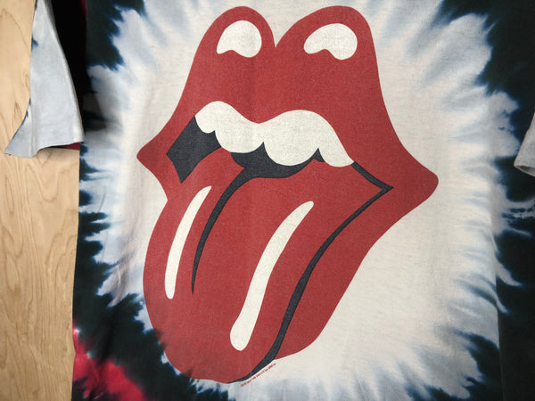 2002 The Rolling Stones Tie Dye “Lips” - Medium