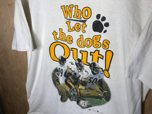 2000 Pittsburgh Steelers “Who Let The Dogs Out?” - XL