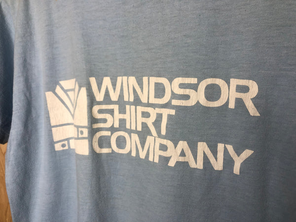 1980’s Windsor Shirt Company “Logo” - Large