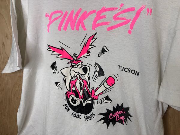 1980’s Pinkies Tucson “Fun, Food, Spirits” - Medium