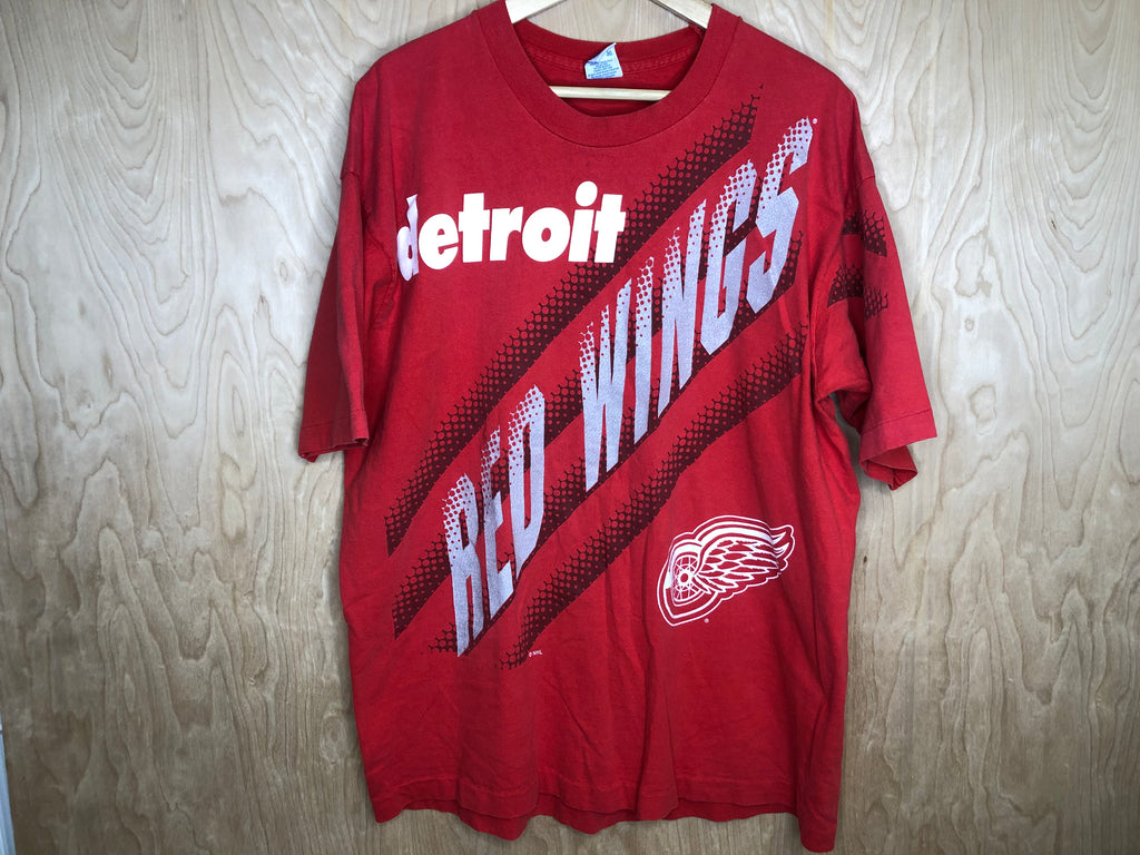 1990’s Detroit Red Wings “Big Print” - XL