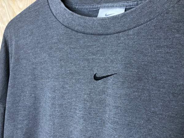 2000’s Nike “Center Swoosh” Long Sleeve Grey - XXL