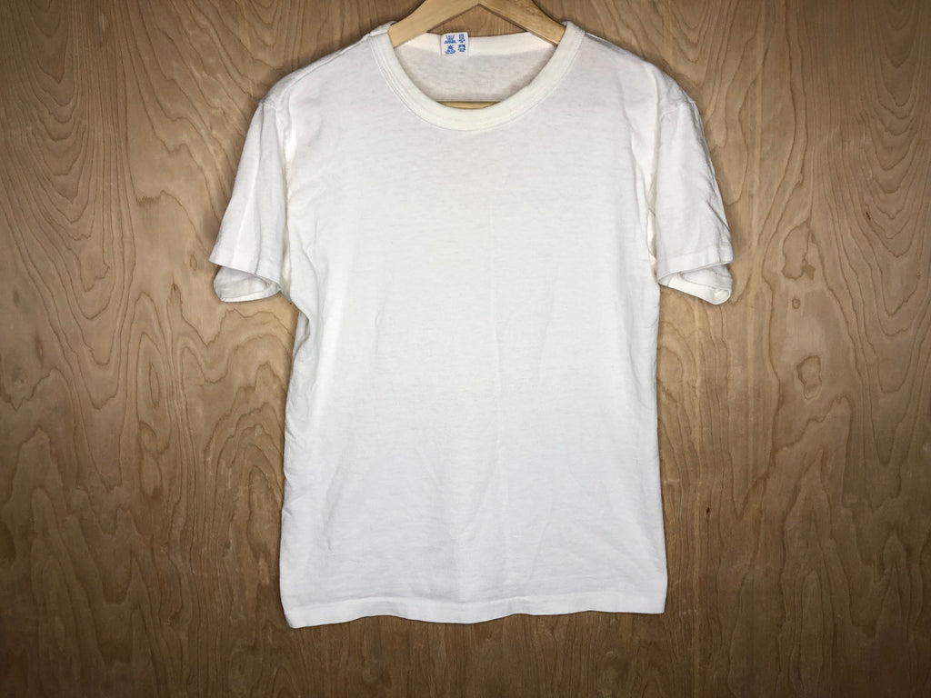 1980’s Champion Blank White - Medium