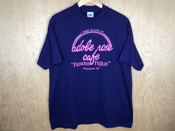 1990’s Adobe Rose Cafe “I Saw Elvis” - XL