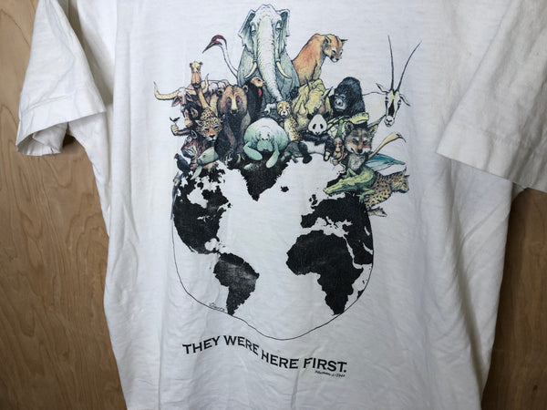 1990’s Human-I-Tees “They Were Here First” - Large