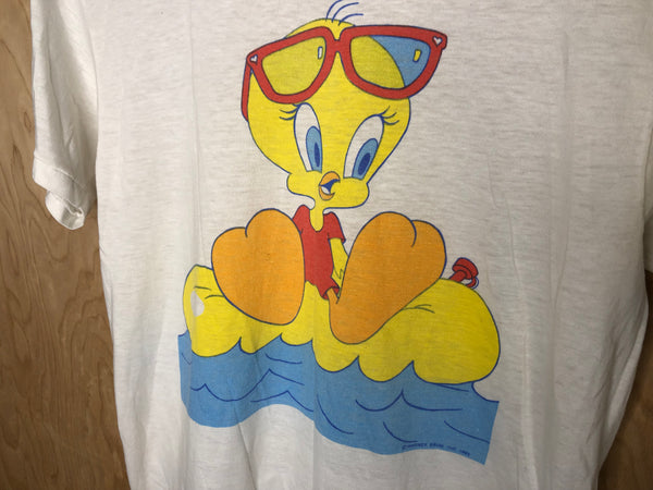 1985 Looney Tunes Tweety Bird “Beach” - Medium