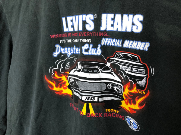 1990’s Levi’s Jeans “Dragster Club” Long Sleeve - Medium