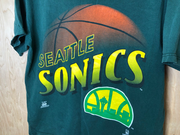 1990’s Seattle SuperSonics “Skyline Logo” - Medium