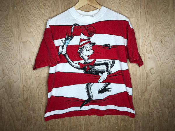 1997 Universal Studios Cat In The Hat All Over Print “Hat to Tail” - Medium