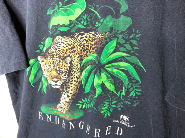 1991 World Wildlife Fund Jaguar “Endangered” - XL