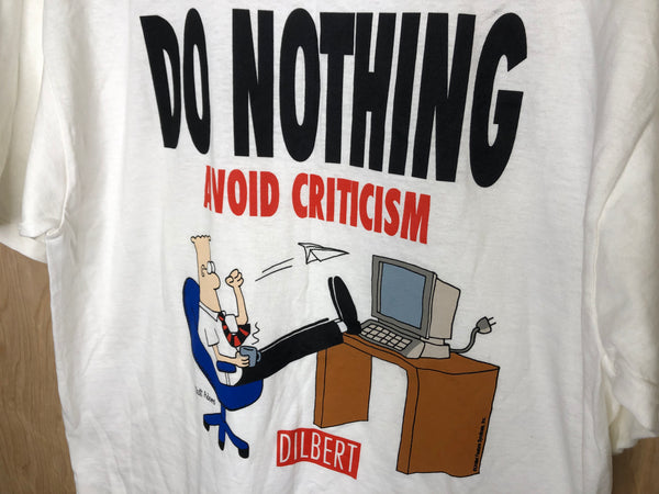 1990’s Dilbert “Do Nothing, Avoid Criticism” - Large