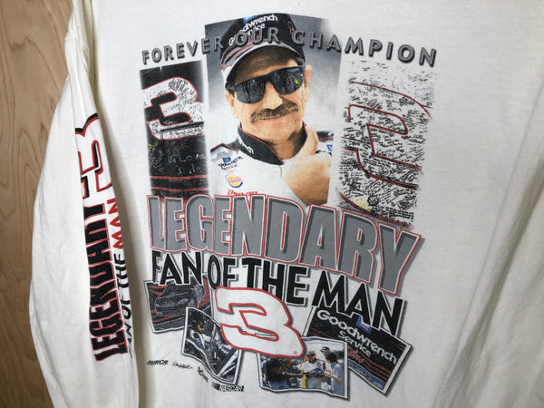 2000’s Dale Earnhardt “Legendary Fan of the Man” Long Sleeve - XL